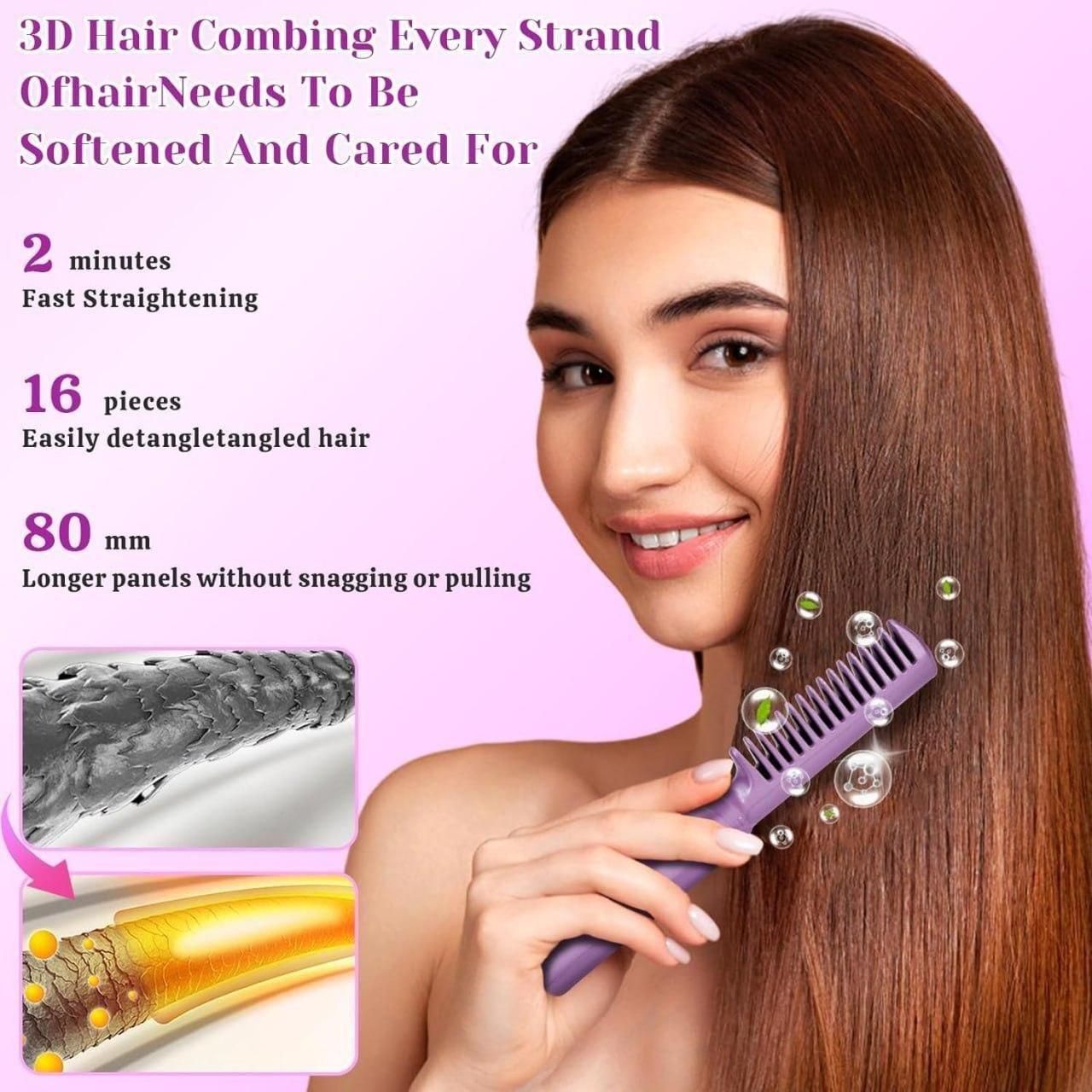 💇♀️Meneflix™ Mini Cordless Hair Straightener | USB Rechargeable