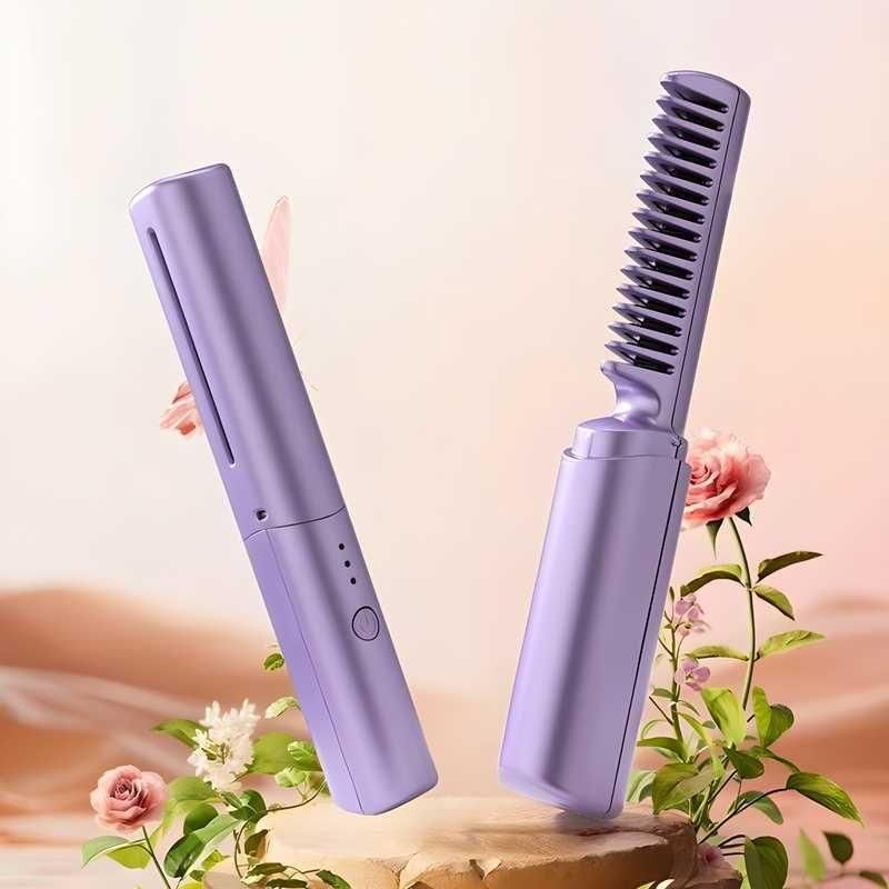 💇♀️Meneflix™ Mini Cordless Hair Straightener | USB Rechargeable