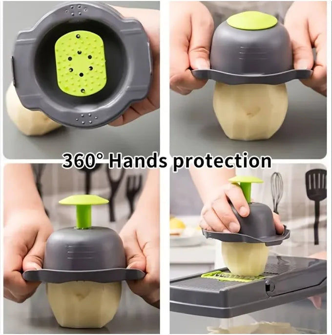 14-in-1 Magic Vegetable Chopper – Chop, Slice & Dice in Seconds”